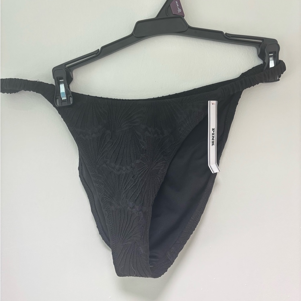 PINK VICTORIA SECRET Black Bikini Bottom
